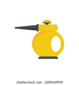 Steam cleaner pot icon. Flat illustration of Steam cleaner pot vector icon isolated on white background