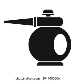 Steam cleaner pot icon. Simple illustration of Steam cleaner pot vector icon for web design isolated on white background