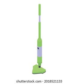 Steam cleaner stick icon. Isometric of steam cleaner stick vector icon for web design isolated on white background