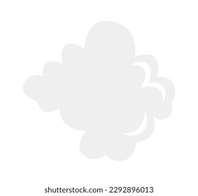 Steam flat illustration Broken things. Vector illustration