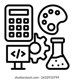 Steam Icon Element For Design
