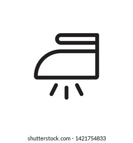 steam icon. Simple thin line, outline vector of Laundry icons for UI and UX, website or mobile application