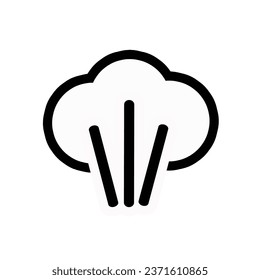 Steam icon vector isolated on white background vector sign symbol.