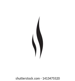 Steam icon. vector on white background