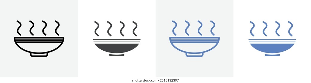 steam icon vector set use for web ui or app