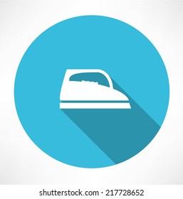 Steam iron icon