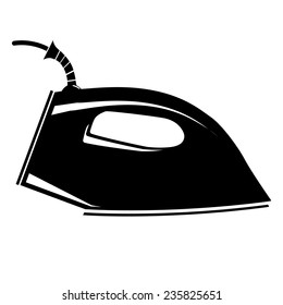 Steam iron icon