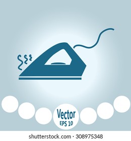 Steam iron icon