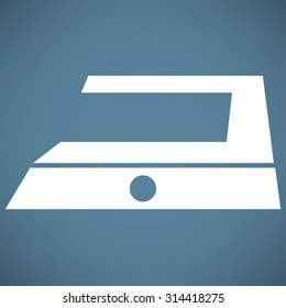 Steam iron icon