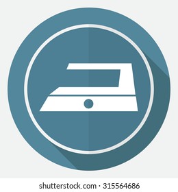 Steam iron icon