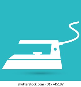 Steam iron icon