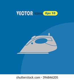 Steam iron icon
