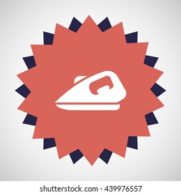 steam iron icon