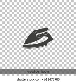 Steam iron icon.