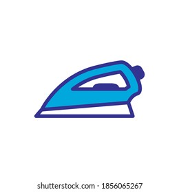 icono de hierro de vapor, vector, diseño de estilo de color