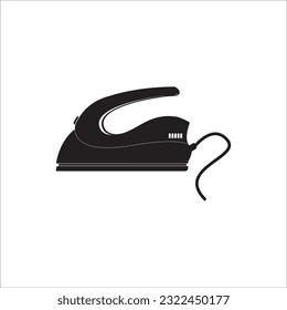 STEAM IRON ICON VECTOR ILLUSTRATION SYMBOL DESIGN