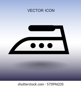 steam iron icon vector illustration