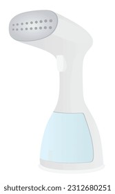 Steam iron- vertical. vector illustration