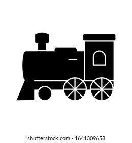 Steam Locomotive Icon Simple Vector Train Stock Vector (Royalty Free ...