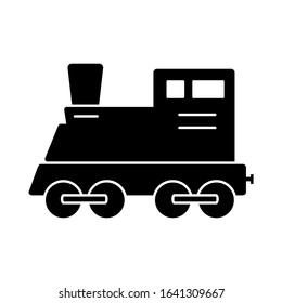 Steam locomotive icon. Simple vector of train transport icons for ui and ux, website or mobile application