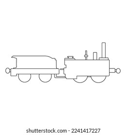steam locomotive icon vector illustration design
