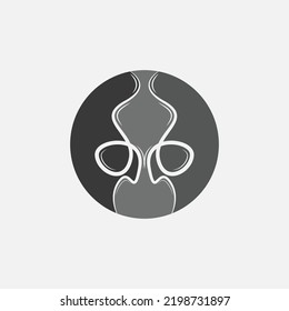 Steam Steam Logo Vector Hot Evaporating Aroma. Smell Line Illustration, Cooking Steam Icon, Steam Train, Baking, Smoking