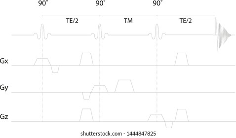 STEAM Magnetic Resonance Imaging MRI Sequence