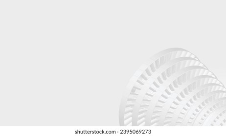 Steam turbine vector drawing showing multiple impulse blades in a double flow configuration on a light grey background