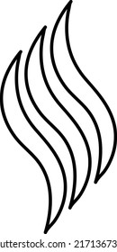 Steam vector symbol symbol on a white background.eps
