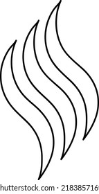 Steam vector symbol symbol on a white background.eps
