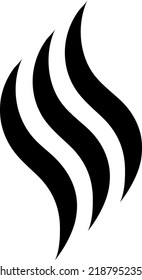Steam vector symbol symbol on a white background.eps
