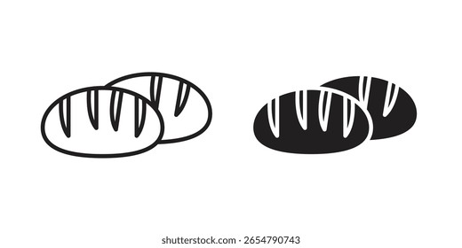Concepto de símbolo de icono de pan al vapor. Iconos para Web y móvil.