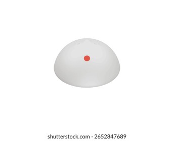 steamed bun icon 3d illustration render