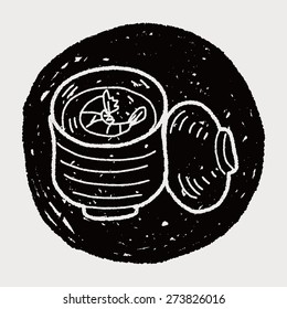 steamed egg doodle