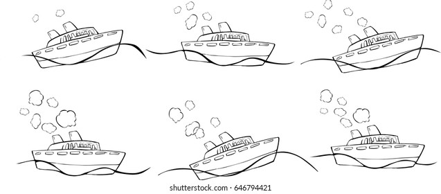 Steamer animation