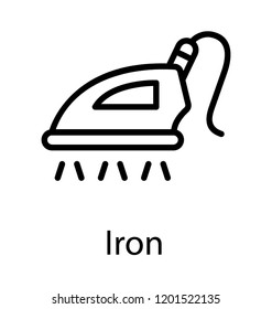 A steamer electric iron 
