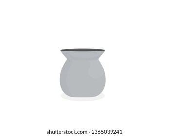 Steamer on a white background.