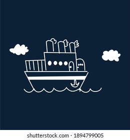 船 図面 のイラスト素材 画像 ベクター画像 Shutterstock