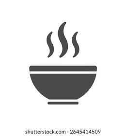 Steaming Bowl of Soup Solid Representation Comfort Food Healthy Warm Meal
