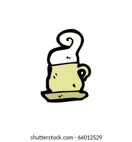 steaming mug cartoon