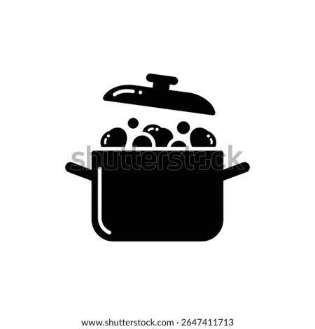 Steaming Pot Filled With Prepared Fresh Vegetables