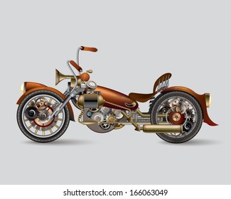 Steam-punk bike