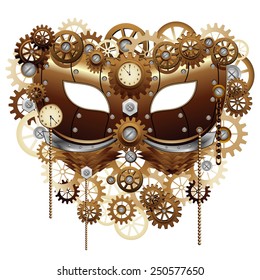 Steampunk Carnival Party Mask