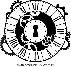 Steampunk Chrono secret Escape game logo