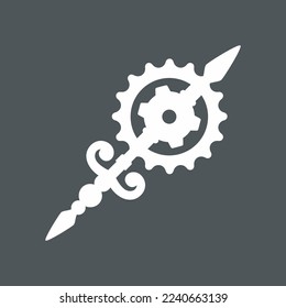 Steampunk element quality vector illustration cut