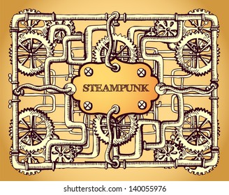 steampunk frame