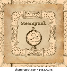 steampunk frame