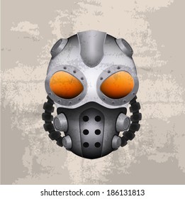 Steampunk gas mask