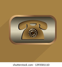 Steampunk icons vector set black and brown