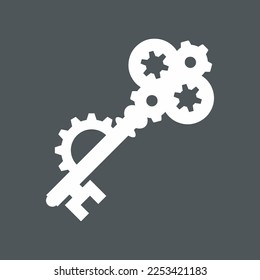 Steampunk mechanical quality vector illustration cut